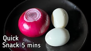 Quick and Tasty snack Recipe | Boiled egg snacks | healthy snacks | healthy evening snacks for kids