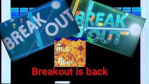 My Breakdown of Breakout on Intellivision Amico