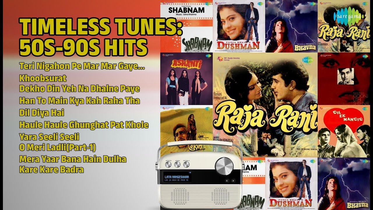 सदाबहार गाने | Mukesh Songs | Teri Nigahon Pe Mar Mar Gaye Ham | Khoobsurat