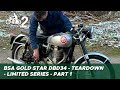 Classic Motorcycle Workshop Vlog 27 - 1959 BSA Gold Star DBD34 teardown - part 1