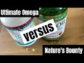 Nordic naturals fish oil versus natures bounty fish oil