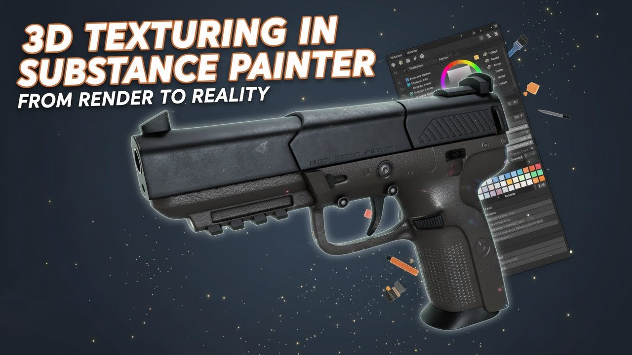 Insane Realism! Gun Texturing Step-by-Step in Substance Painter