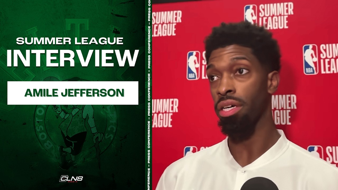 Celtics Coach Amile Jefferson on Chris Cenac game tying shot