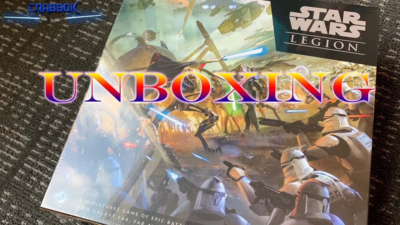 Legion - Clone Wars Core Set Unboxing