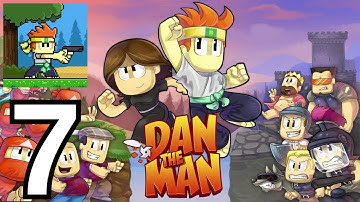 Dan the Man - Gameplay Walkthrough Part 7 - Stage 8: Level 3-2  (iOS, Android)