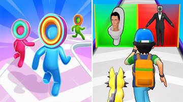 Layer Man 3D 🆚 Monster Squad Rush🧿🌺🌈Walkthrough Android IOS 2025 New Update Gameplay HT12