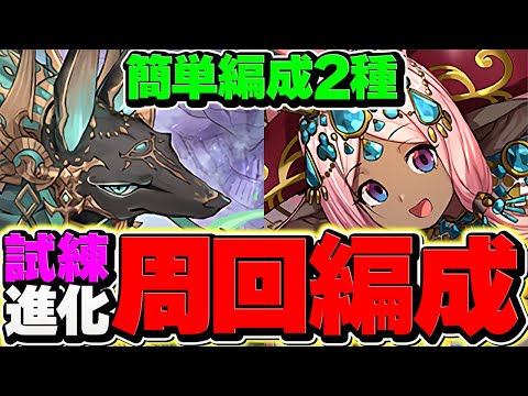 ハトホル&アヌビスは絶対作ろう!試練進化ノア周回編成2パターン!【パズドラ】