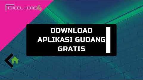 GRATISSSS !!!! APLIKASI STOK PERSEDIAAN BARANG VBA EXCEL