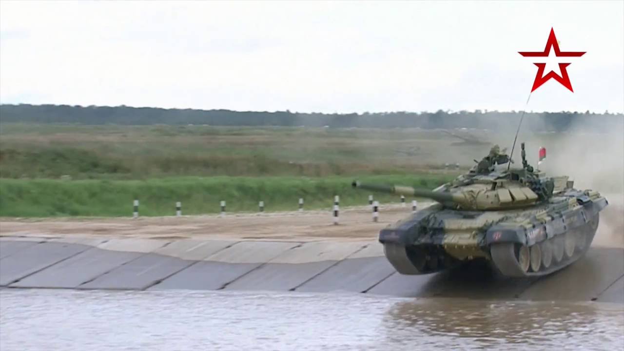 Заключительный этап международного конкурса «Танковый биатлон»