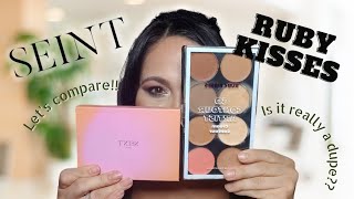 AMAZON MAKEUP DUPE VS SEINT OFFICIAL \/Side by Side Wear Test
