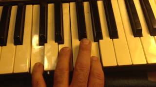 Video thumbnail of "For What It's Worth (Piano Chords)"