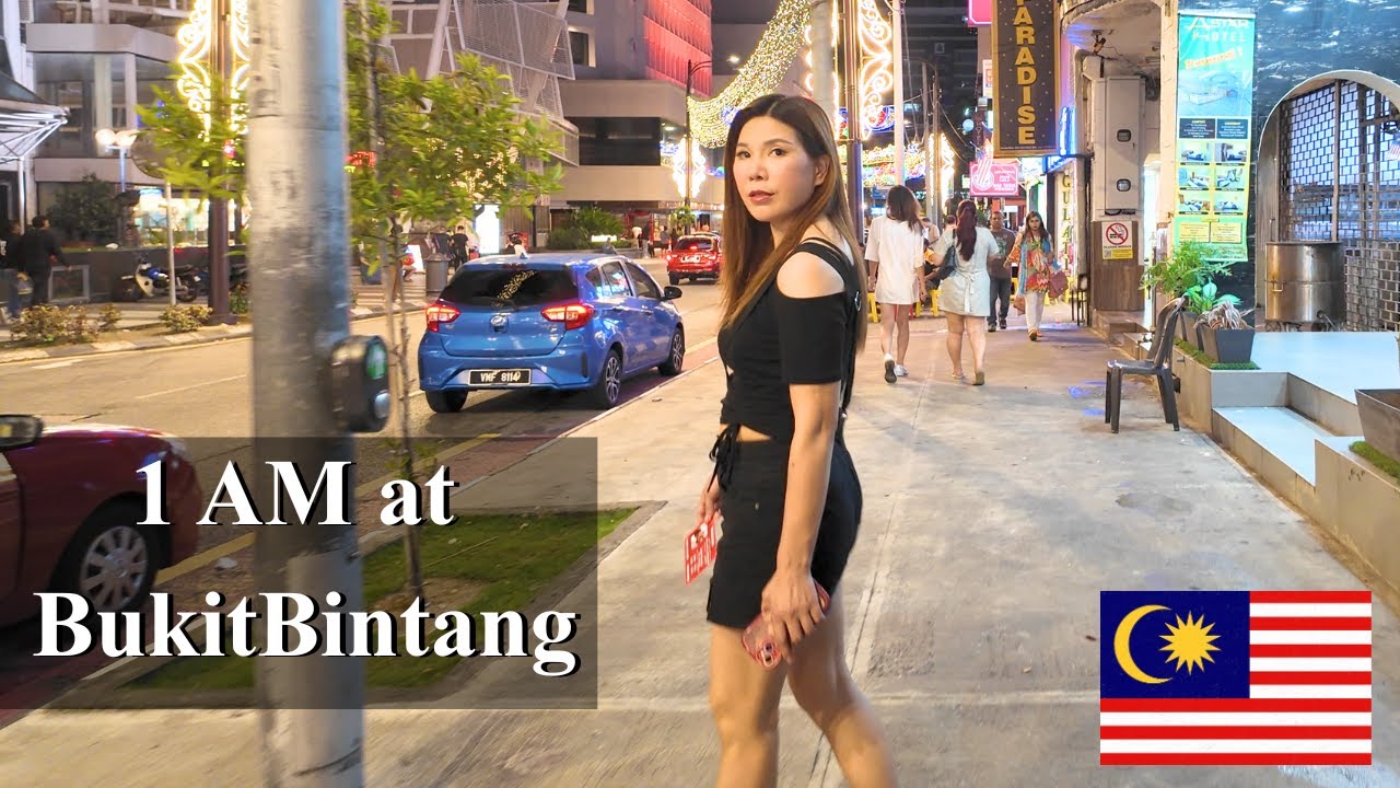 Bukit Bintang After 1 AM ✨ | Calm City Lights & Empty Streets