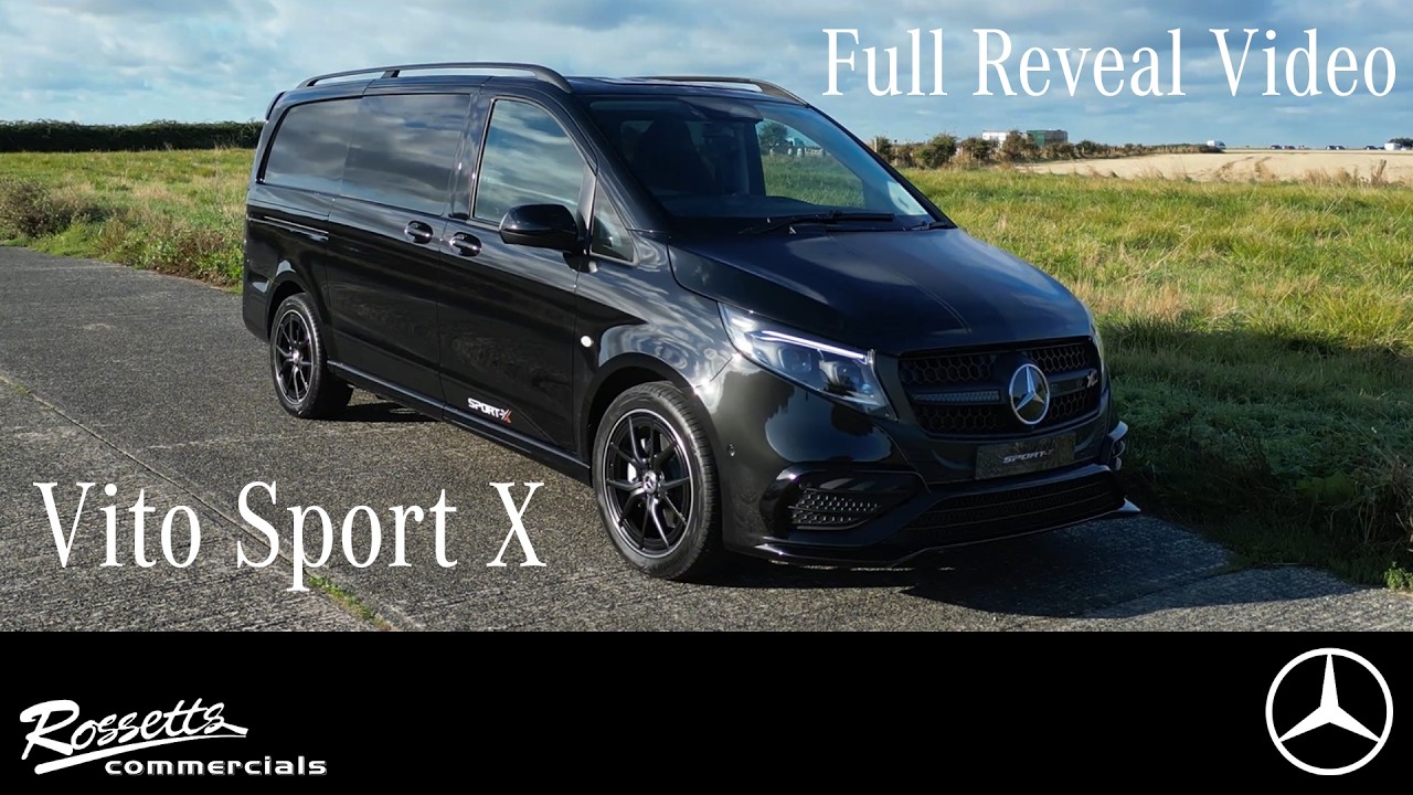 Get the full reveal on the new 2026 Mercedes-Benz Vito Sport X