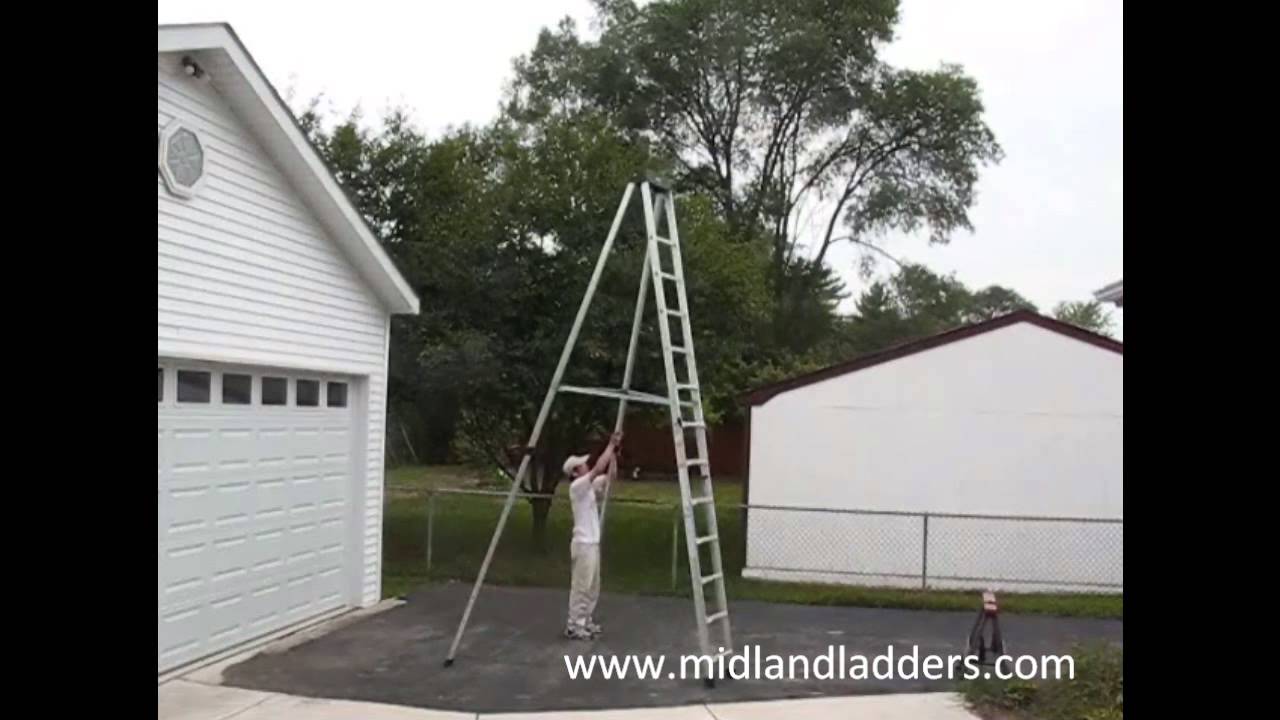 The FAXKO Telescopic Tripod Ladder System YouTube