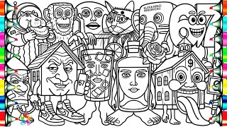 TOP BRAINROT Memes New Coloring Pages How to Color New Italian Brainrot Animals NCS Music