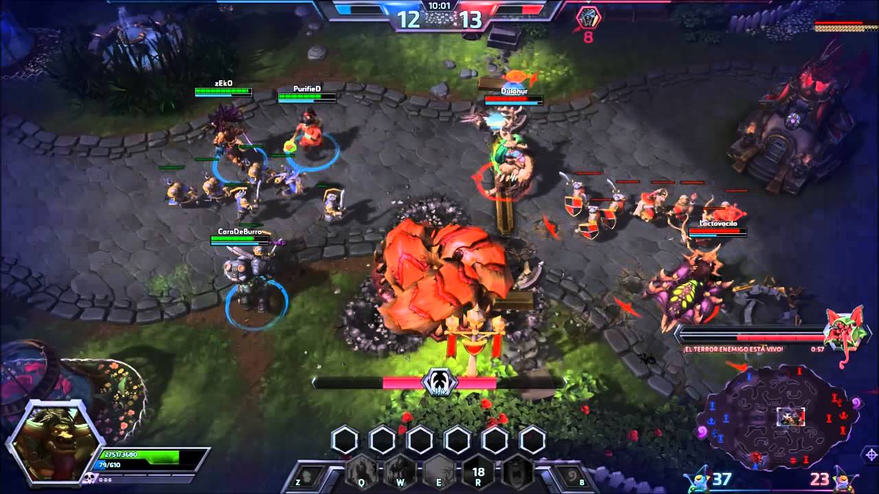 heroes of the storm trailer gameplay