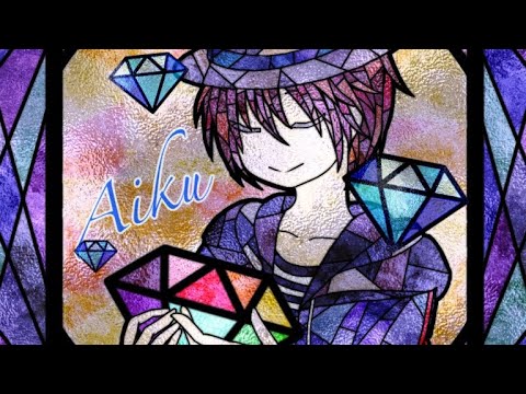 初編集 ステンドグラス風にあかがみんクラフトのアイクさん描いてみた アイビス Youtube