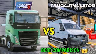 🚚Best Comparison Between Truckers Of Europe 3 with Driver Real Truck Simulator 🏕 | Truck Gameplay