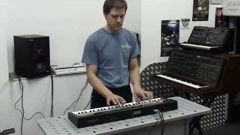 part 2 for Korg microSTATION Demonstration