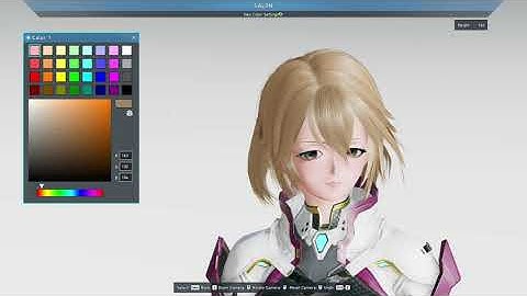 Phantasy Star Online 2 New Genesis - Female character Creation