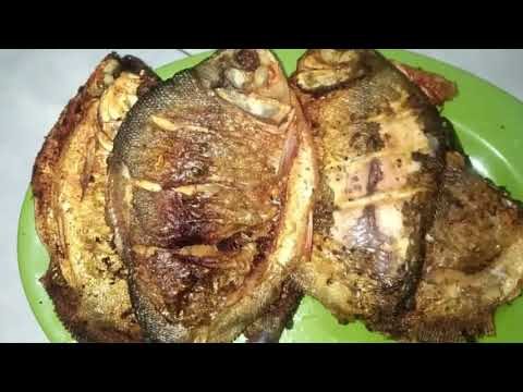 Ikan Bawal Goreng Bumbu Kuning