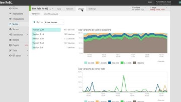 Screencast: New Relic For Mobile Apps