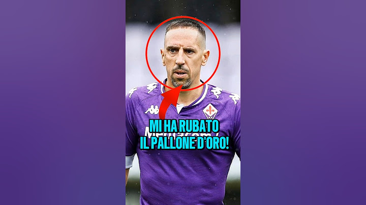 Ronaldo ha rubato il pallone d'oro a Ribéry?!😱🔥