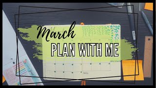 PLAN WITH ME | MARCH 2021 | FlyWithAGuy