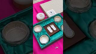 Gorgeous hamper featuring Laxmi Charans and 4 kacholas, a perfect gift 🌸 #giftideas #weddinggiveaway