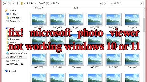 fix! microsoft photo viewer not working windows 10 or 11