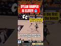 Dylan Harper got Wemby & Castle HYPED 🔥🍿 #nba #shorts #basketball #foryou