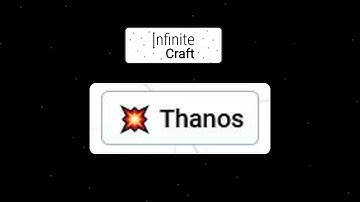 How To Make Thanos In Infinite Craft | How To Craft Thanos In Infinite Craft