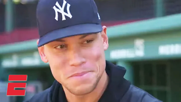 Aaron Judge reacts to being on-pace to surpass Bab...