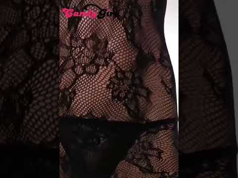 INTIMNESI - Платье и стринги Candy Girl Vanilla бесшовное черное, OS