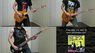 NOFX - The Plan : guitar &amp; bass cover (playthrough) by JiiHoo