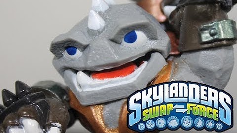 Skylanders Swap Force - RubbleRouser Swapforce Unboxing