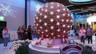 Celebration Countdown Tick, Tock, Check The Clock Full Show Gingerbread Spaceship Earth 2024 Epcot