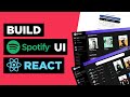 Build a Spotify Clone with REACT JS for Beginners