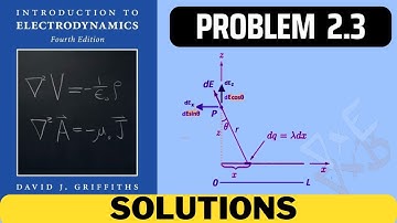 Griffiths Problem 2.3 solution | introduction to electrodynamics (4th Edition) Griffiths solutions