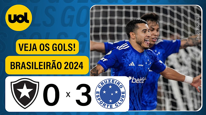 BOTAFOGO 0 X 3 CRUZEIRO - CAMPEONATO BRASILEIRO 2024; VEJA OS GOLS