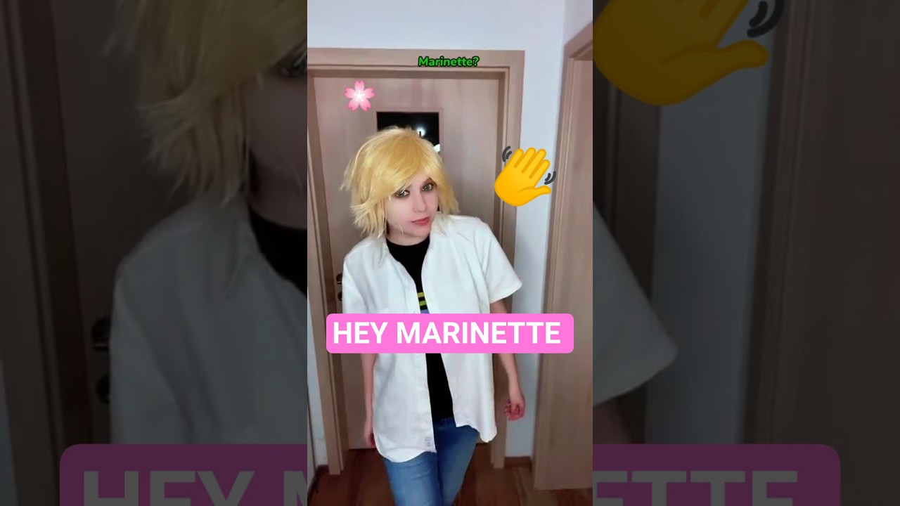 How's up? | Marinette Dupain-Cheng & Adrien Agreste @witchera_ #cosplay | Miraculous Ladybug