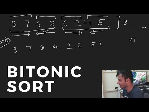 Bitonic Merge Sort | Explanation and Code Tutorial | Everything you need to know!