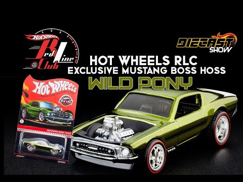 Release Show 28 Hot Wheels Red Line Club RLC Exclusive Mustang Boss Hoss