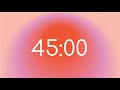 Red Aura 45 Minute Timer 