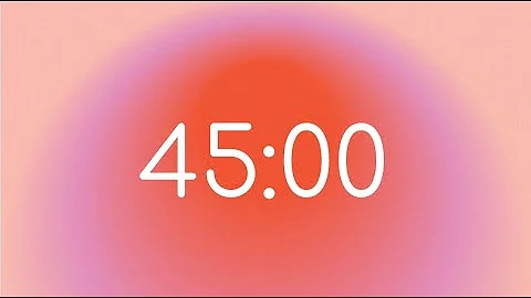 Red Aura 45 Minute Timer