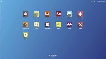 Accounting system demo