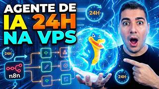 Como Criar um Agente de IA rodando 24 horas na VPS da HostGator