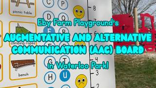 Our Augmentative and Alternative Communication (AAC) Playground Board