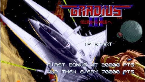 グラディウスIII(GRADIUS III) for X68000 完成(completed)