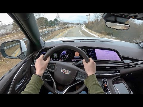 2021 Cadillac Escalade Sport Platinum - POV Test Drive (Binaural Audio)